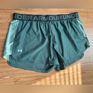 Under Armour Teal Athletic Shorts
